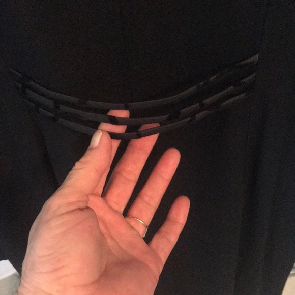 Fattaneh Bahari Black Dress/  Jacket 12 A11 - Picture 8 of 8